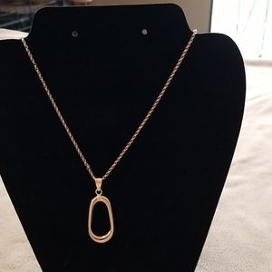Is gold tone necklace